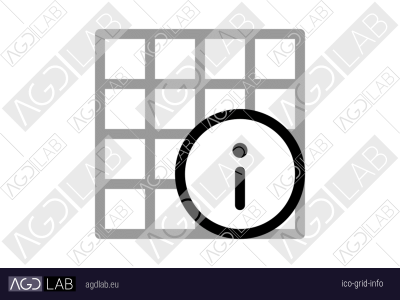 Grid info icon