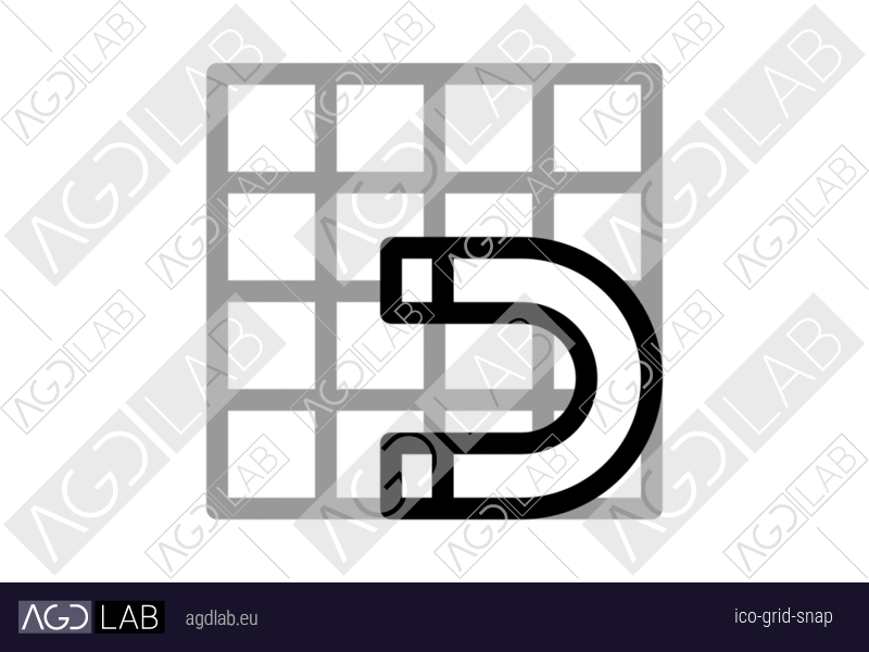 Grid snap icon