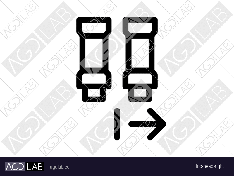 Head right icon