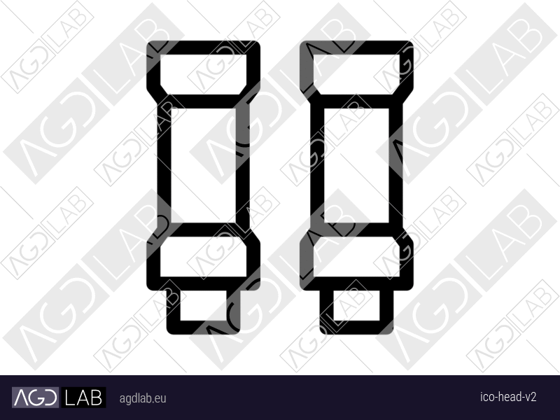 Head alternative version icon