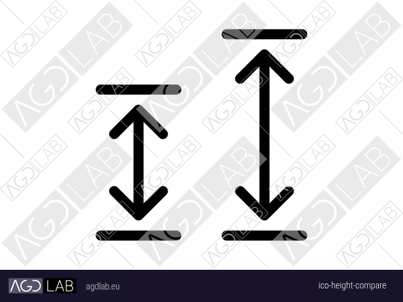 Height compare icon