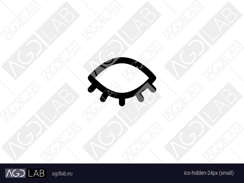 Hidden 24px (small) icon