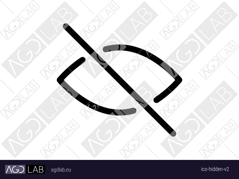 Hidden alternative version icon