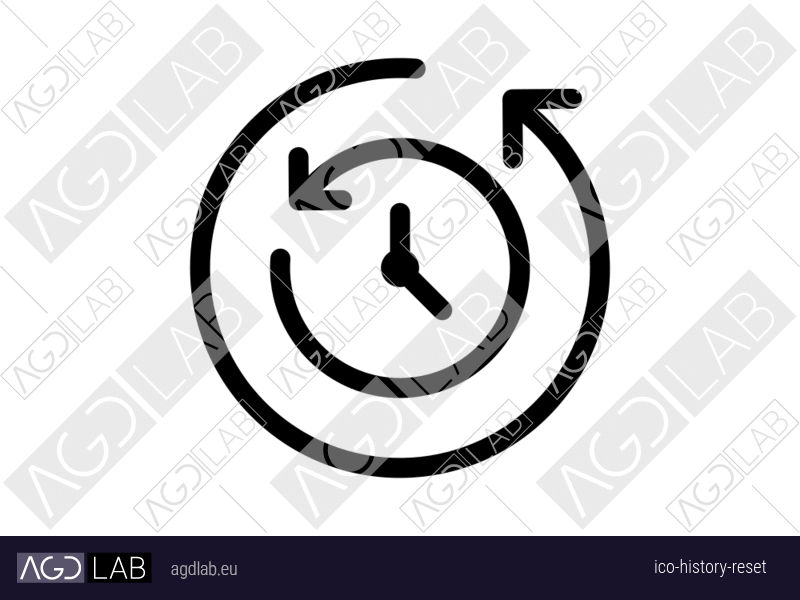 History reset icon