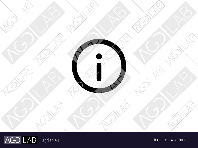 Info 24px (small) icon