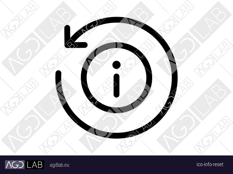 Info reset icon