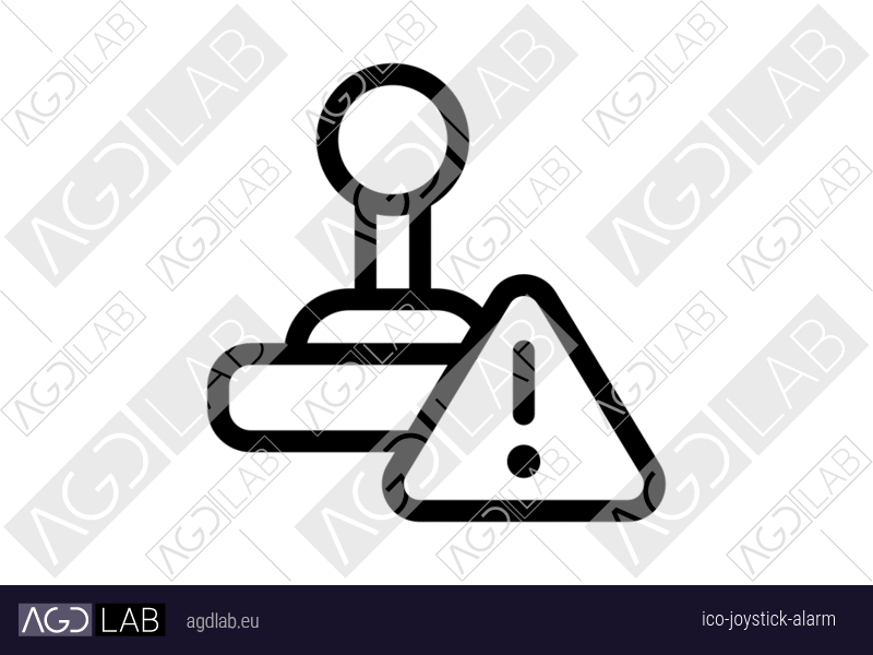 Joystick alarm icon