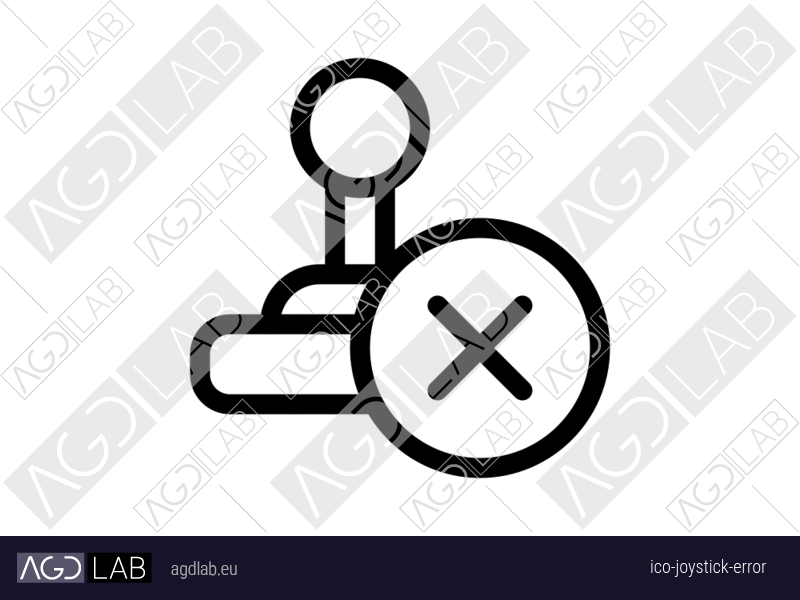 Joystick error icon