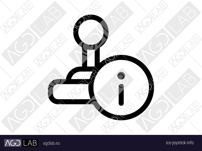 Joystick info icon