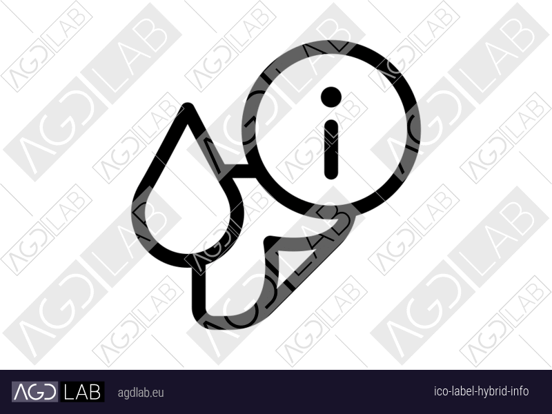 Label hybrid info icon