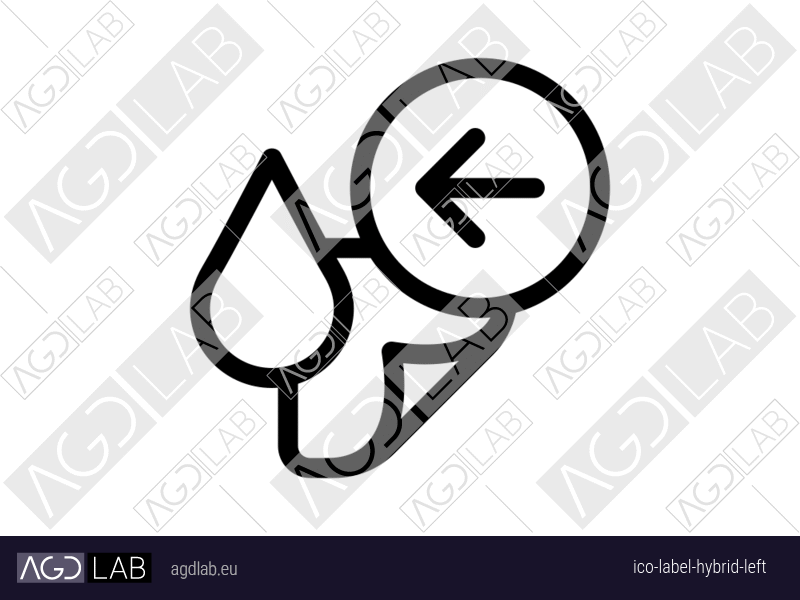 Label hybrid left icon