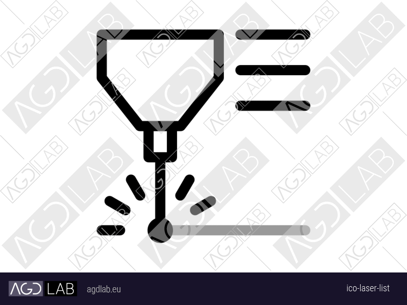Laser list icon
