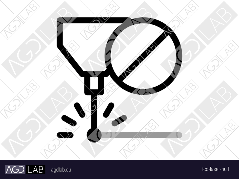 Laser null icon