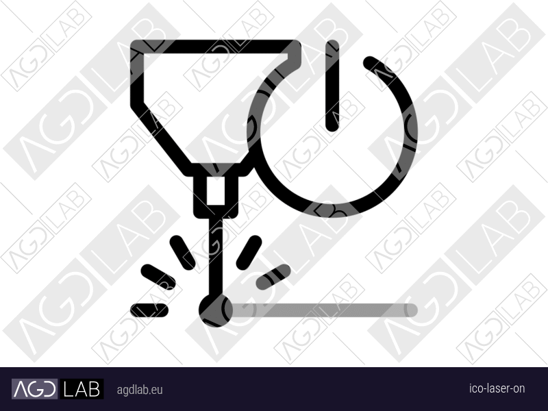 Laser ON icon