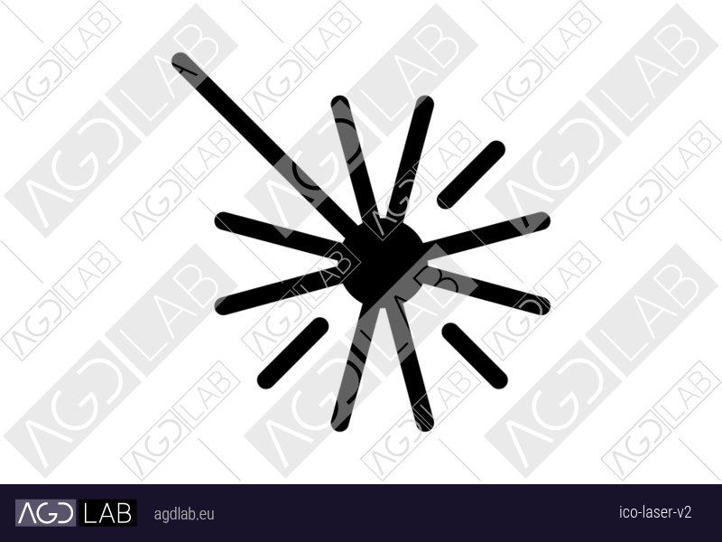 Laser alternative version icon