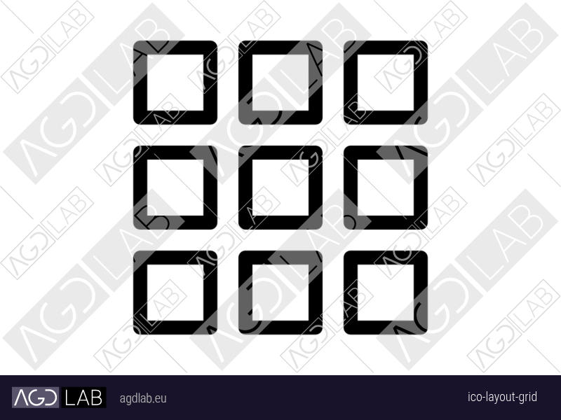 Layout grid icon