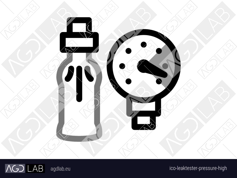 Leaktester pressure high icon