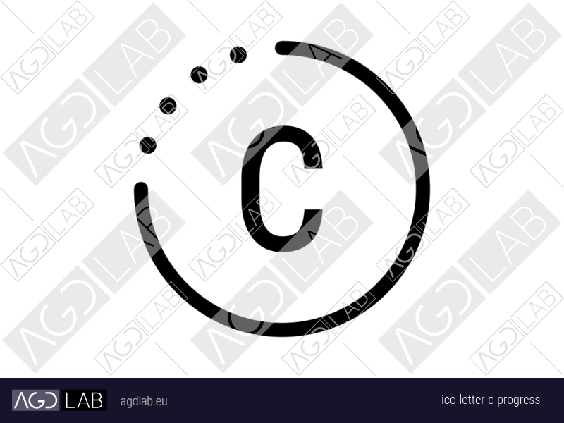 Letter C progress icon