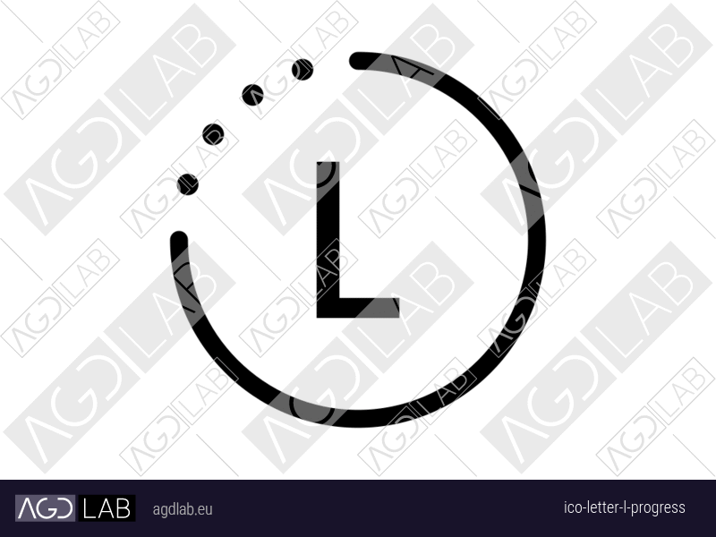 Letter L progress icon