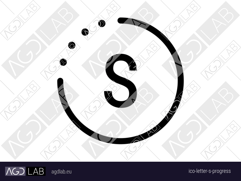 Letter S progress icon