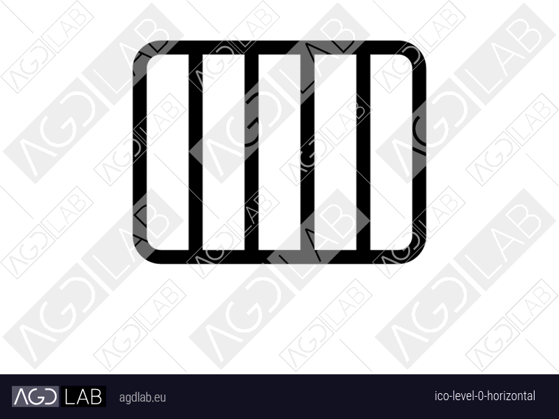 Level 0 horizontal icon