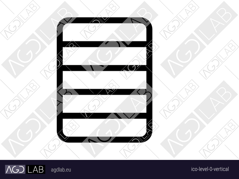 Level 0 vertical icon
