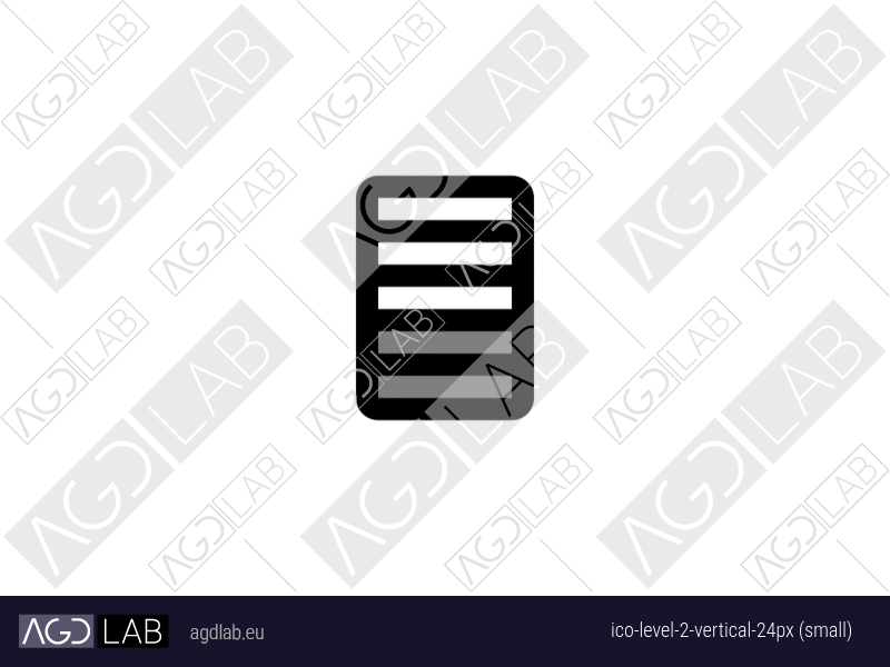 Level 2 vertical 24px (small) icon