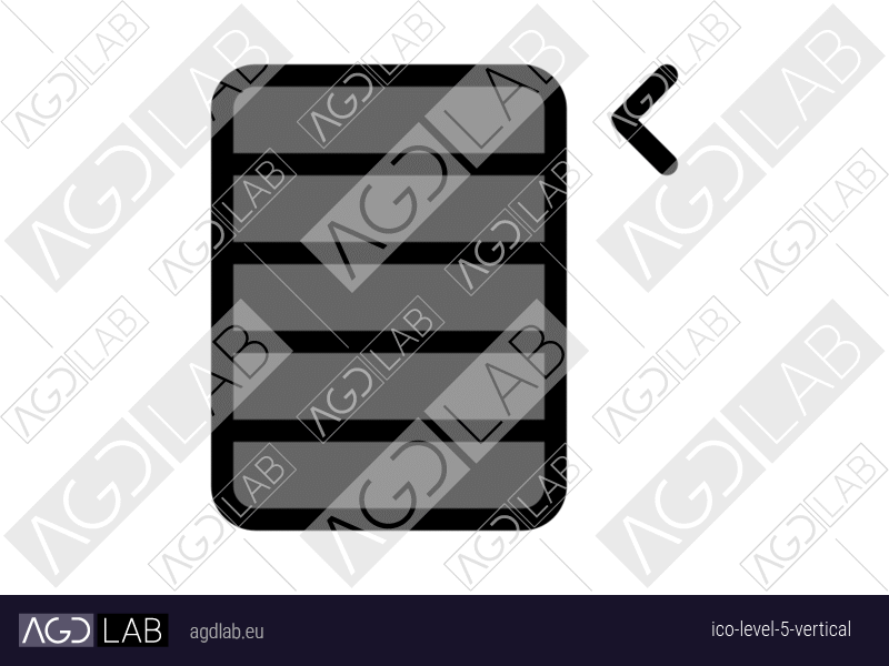 Level 5 vertical icon