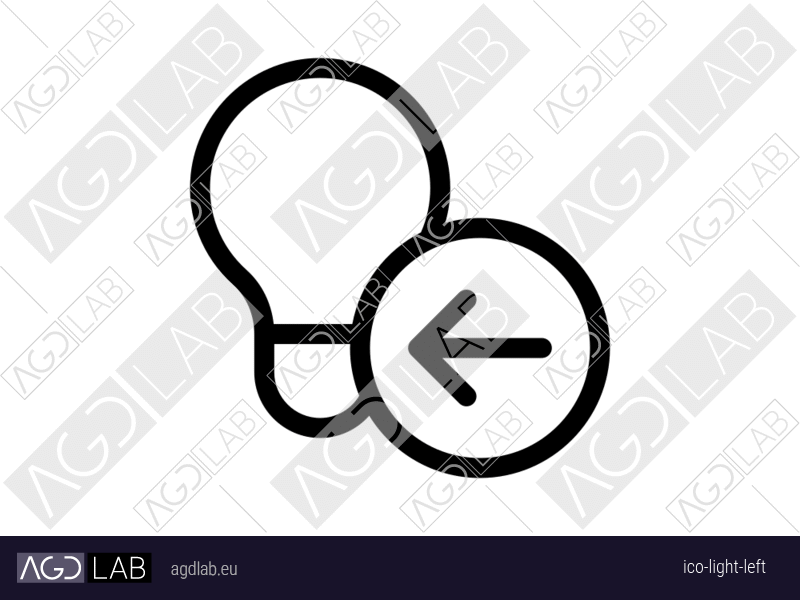 Light left icon