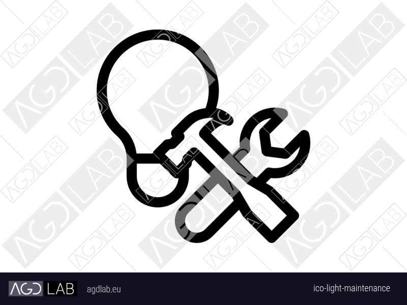 Light maintenance icon
