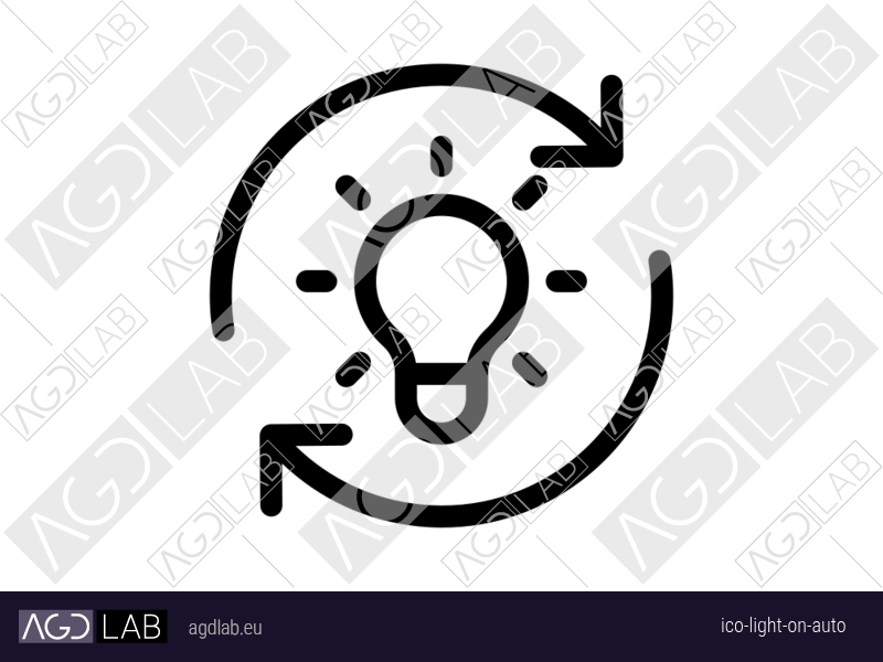 Light ON auto icon