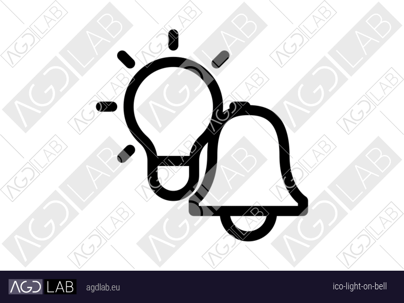 Light ON bell icon