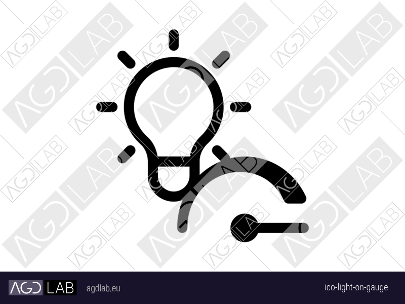 Light ON gauge icon