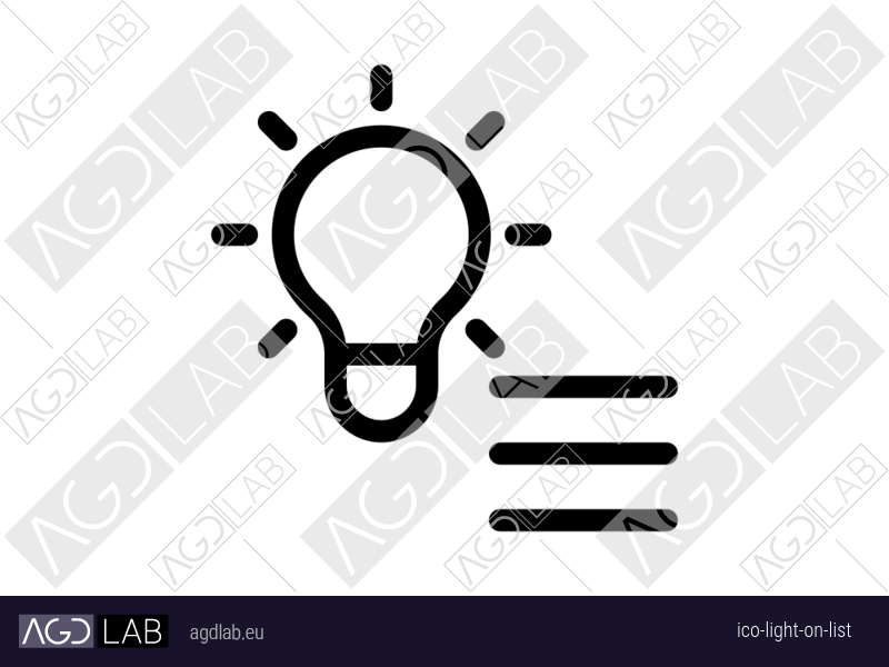 Light ON list icon