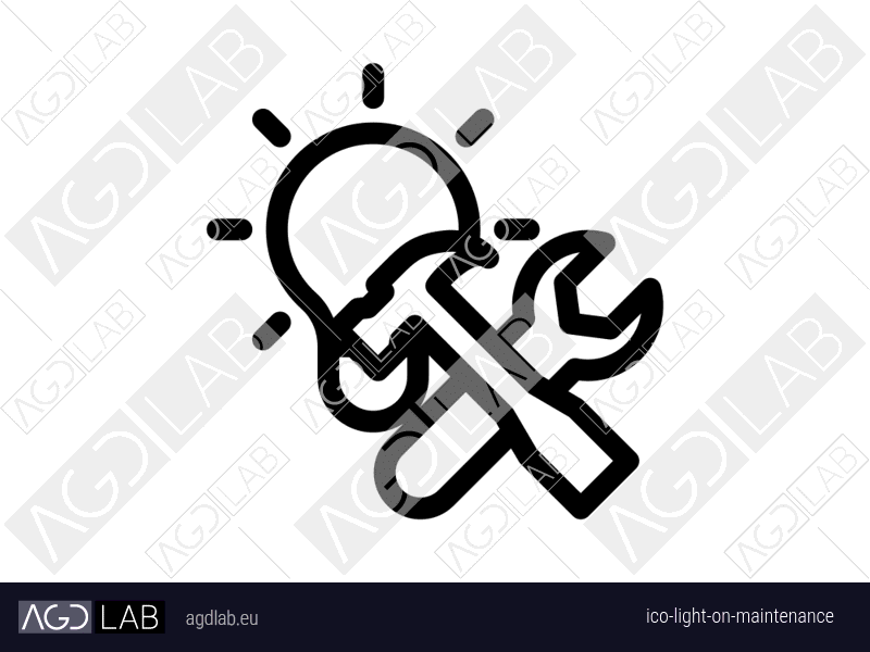 Light ON maintenance icon