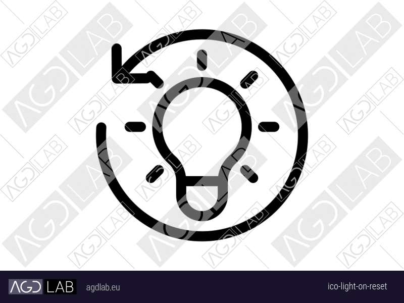 Light ON reset icon