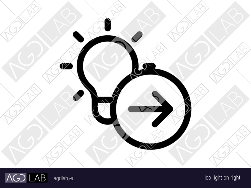 Light ON right icon