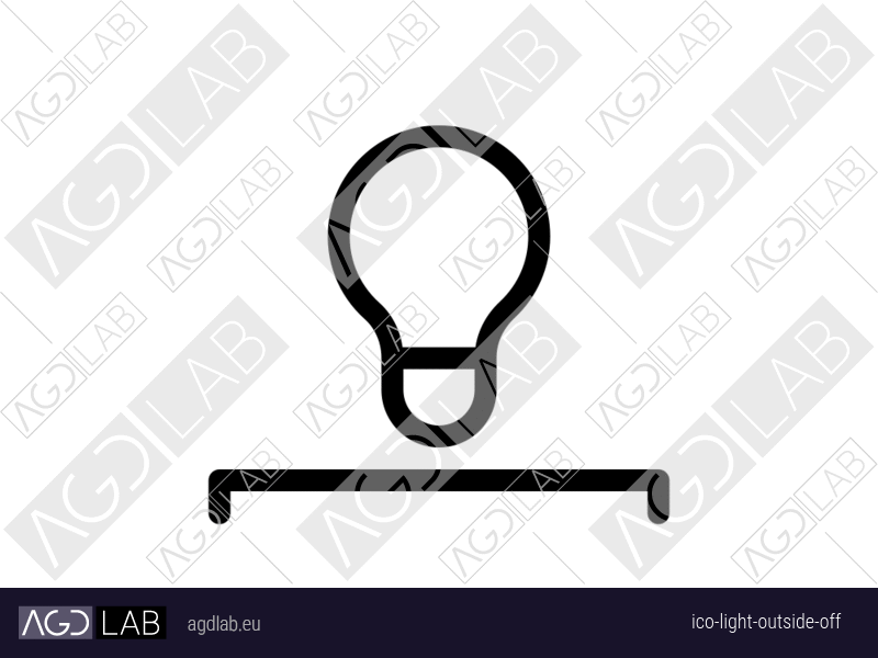 Light outside off icon