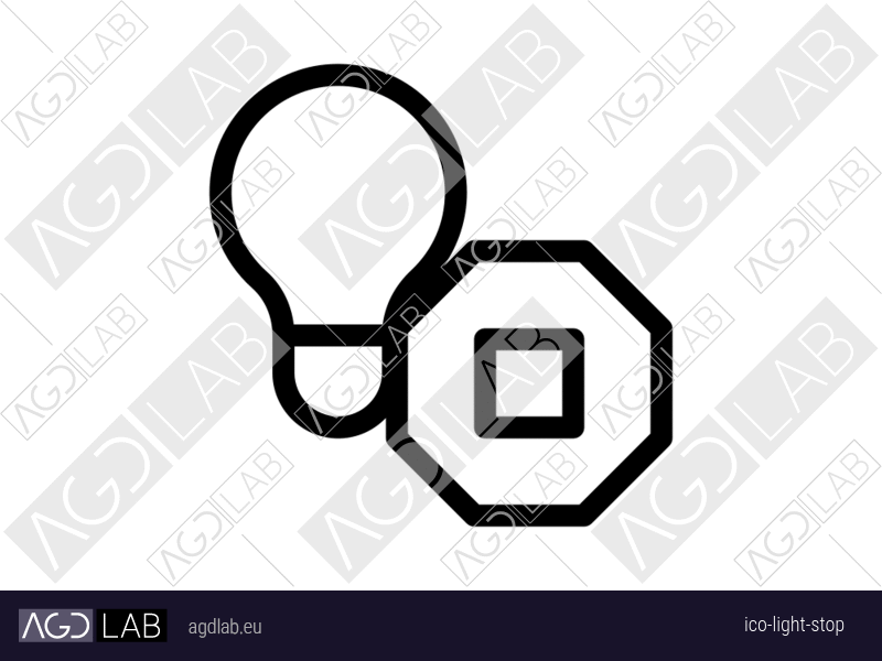 Light stop icon