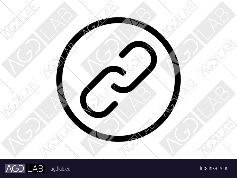 Link circle icon