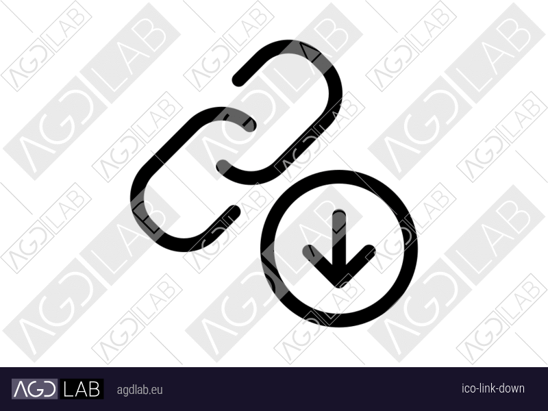 Link down icon