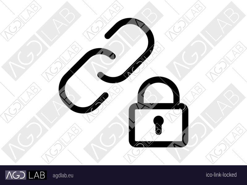 Link locked icon