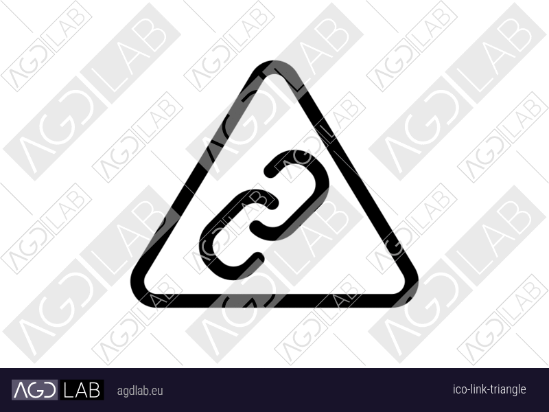 Link triangle icon