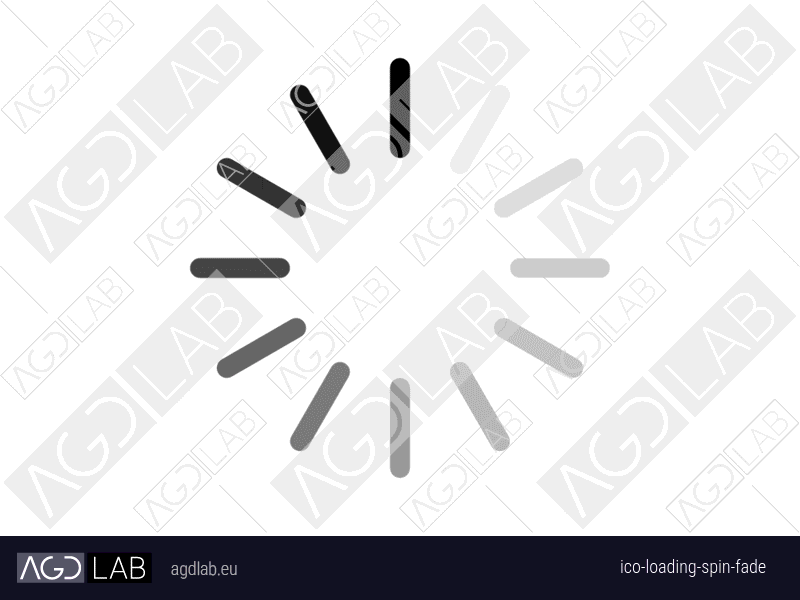 Loading spin fade icon