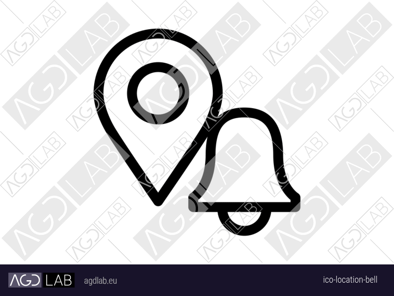 Location bell icon