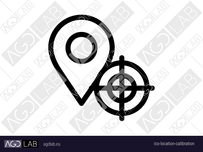 Location calibration icon