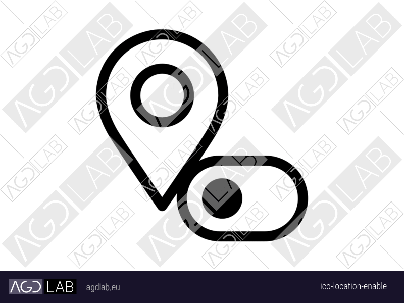 Location enable icon