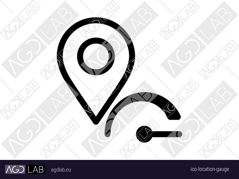 Location gauge icon