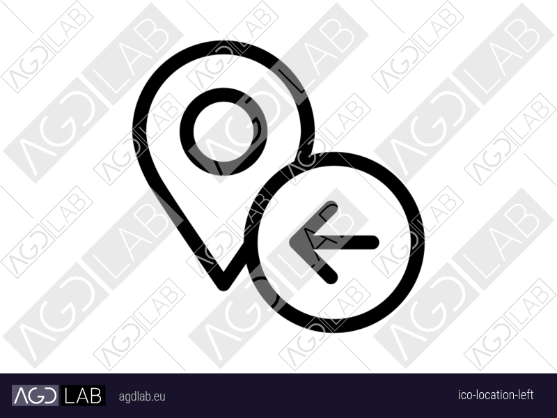 Location left icon