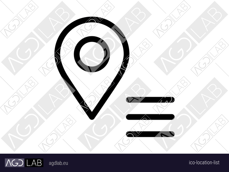 Location list icon